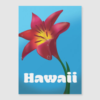Hawaii Flower Travel print