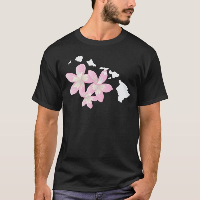 Hawaii Flowers T-Shirt (Front)