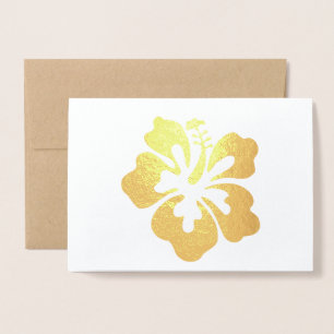 Hawaii foil card