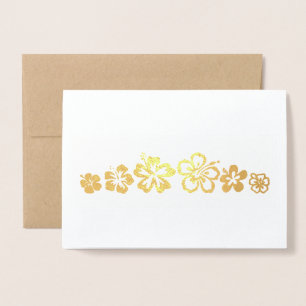 Hawaii foil card