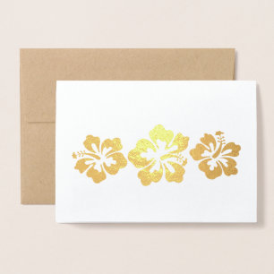 Hawaii foil card