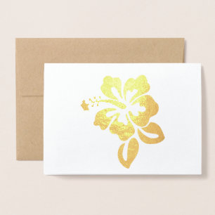 Hawaii foil card