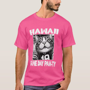 Hawaii Game Day Party Funny Home State Hawaii T-Shirt