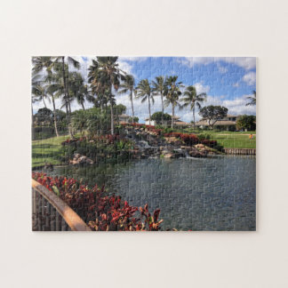 Hawaii - Golfing Jigsaw Puzzle