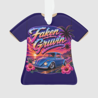 Hawaii Graphic T-Shirt Ornament