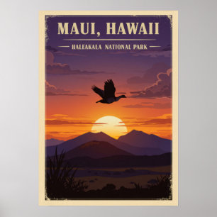 Hawaii Haleakala National Park V01 Poster