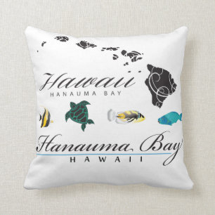 Hawaii Hanauma Bay Maine life Cushion