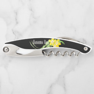 Hawaii Hanauma Bay Plumeria Flower Corkscrew