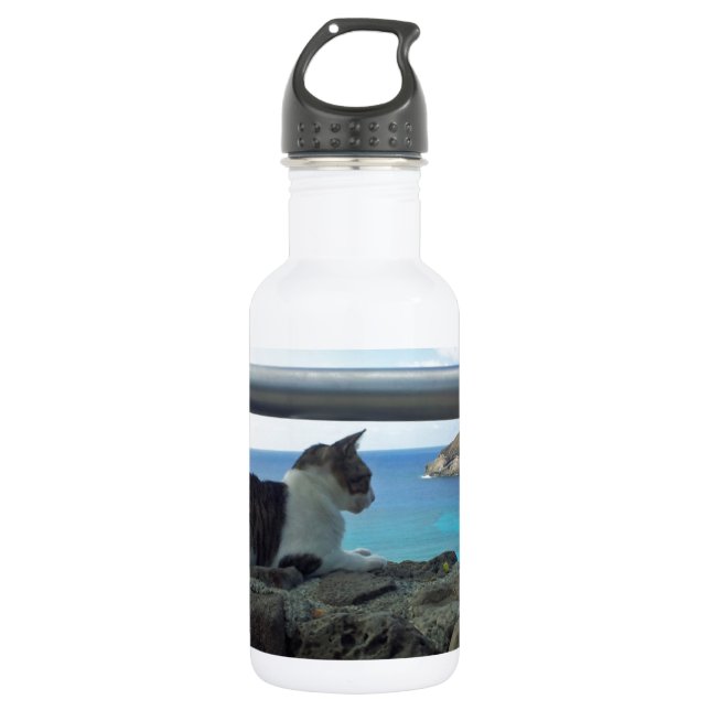 Hawaii Hanaumna Bay Cat 532 Ml Water Bottle (Front)