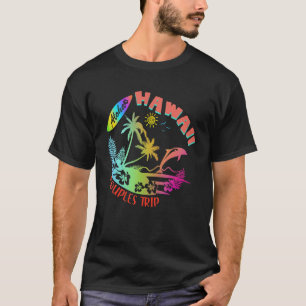 Hawaii Hawaiian Aloha Vacation Matching Family Gro T-Shirt