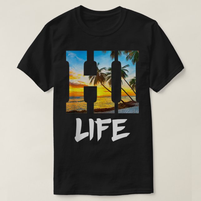 Hawaii Hawaiian Beach Aloha Summer Vacation Gifts  T-Shirt (Design Front)