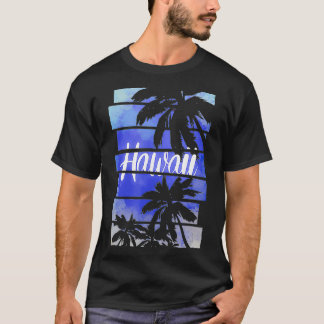 Hawaii Hawaiian Flower Aloha Maui Matching Family  T-Shirt