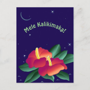 Hawaii Hawaiian Tropical mele kalikimaka Holiday