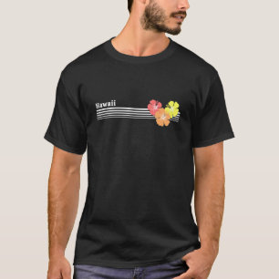 Hawaii Hibiscus Hawaiian Island Beach Tropical Flo T-Shirt