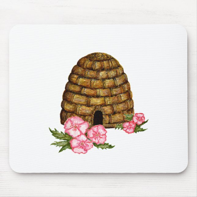 hawaii hive mouse mat (Front)