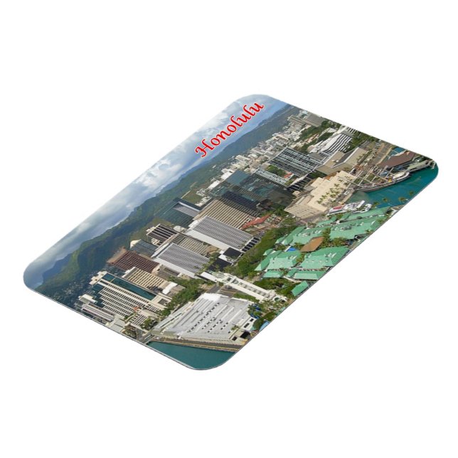 Hawaii - Honolulu - Magnet (Left Side)