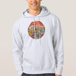 Hawaii Hula Travel Flower Vintage Hoodie