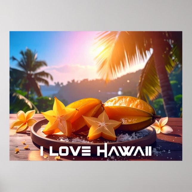 HAWAII - I LOVE HAWAII POSTER (Front)