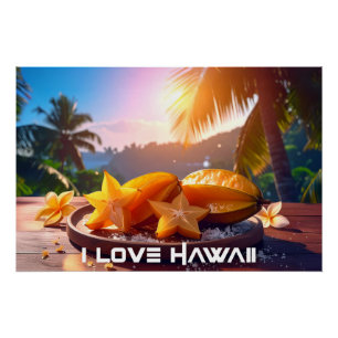 HAWAII - I LOVE HAWAII POSTER