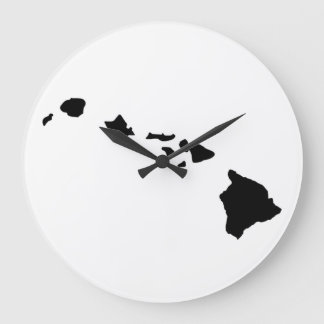Hawaii Island Chain Clock