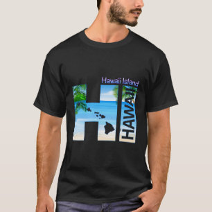Hawaii Island Hi Hawaii Aloha State Vacation T-Shirt
