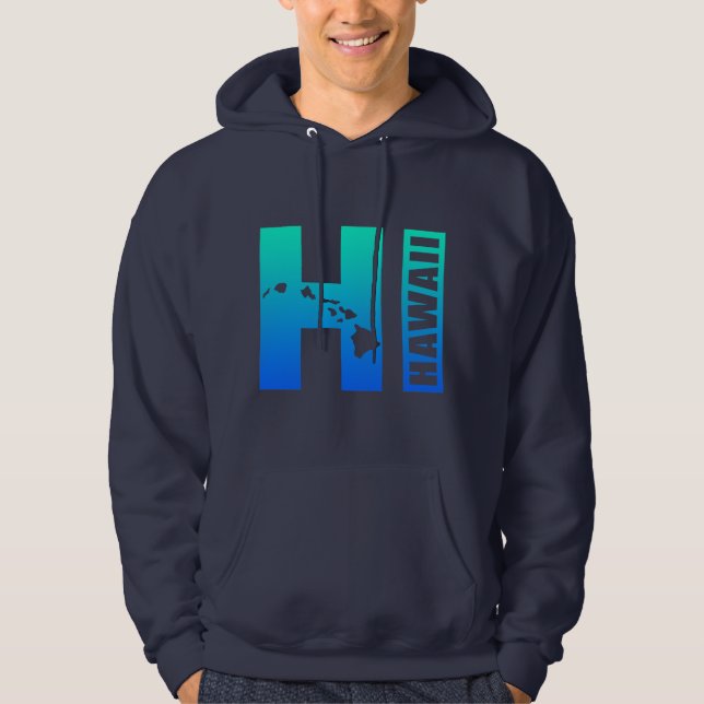 Hawaii Islands - HI Hoodie (Front)