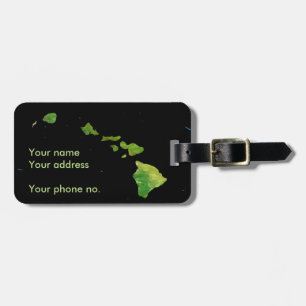 Hawaii Islands Luggage Tag