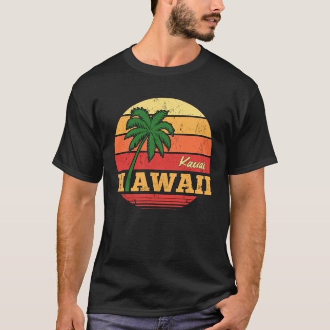 HAWAII Kauai Beautiful Vacation Retro Souvenir T-Shirt (Front)
