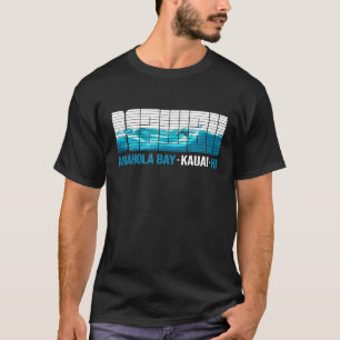 Hawaii Kauai SURFING Anahola Bay Hawaiian T-Shirt