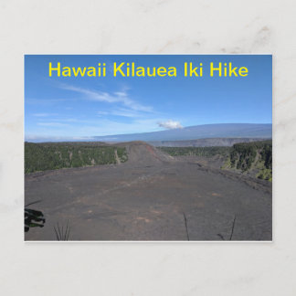 Hawaii Kilauea Iki Hike Postcard