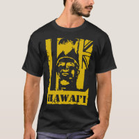 Hawai'i King Kamehameha Mustard Yellow Ink