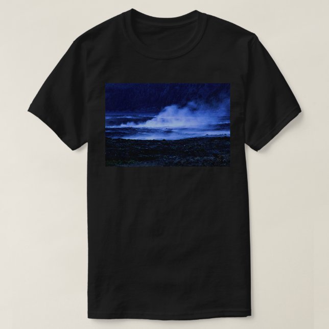 Hawaii Lava Flower nature art beauty T-Shirt (Design Front)