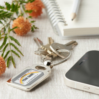 Hawaii License Plate (customisable) Key Ring