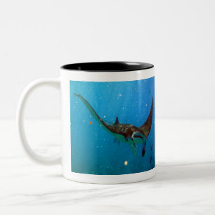 Hawaii Manta Ray Two-Tone Coffee Mug
