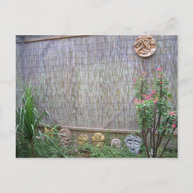 Hawaii Masks Postcard (Front)