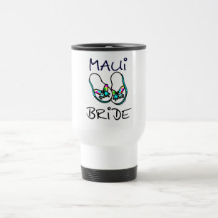 Hawaii Maui Bride Travel Mug
