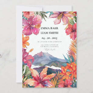 Hawaii Maui Wedding Invitation