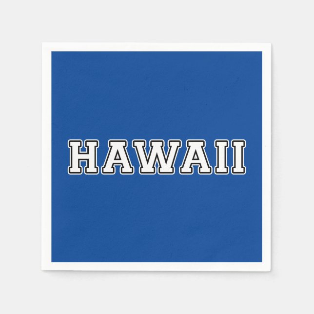 Hawaii Napkin (Front)