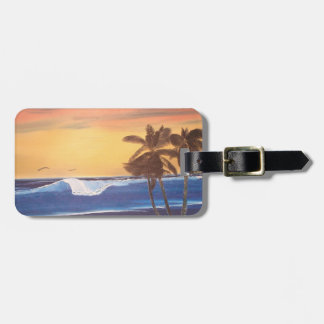Hawaii Painting Luggage Tag