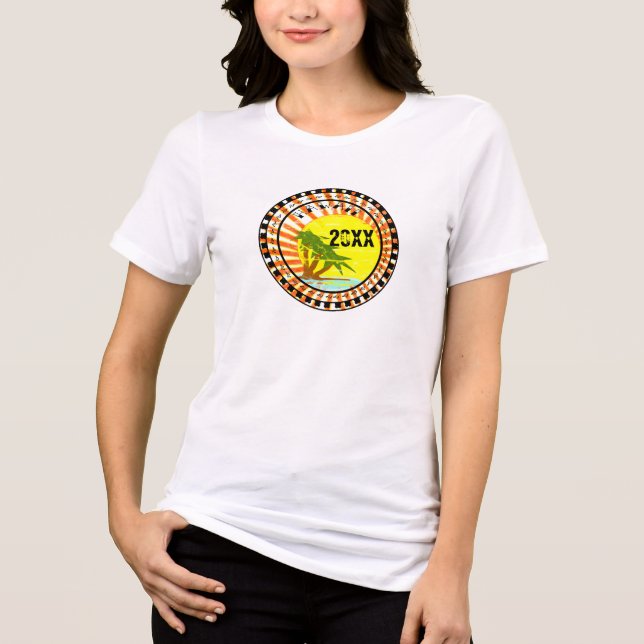 Hawaii Palm Tree T-shirts (Front)