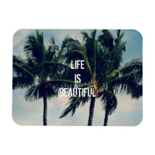 Hawaii Palm Trees      Magnet