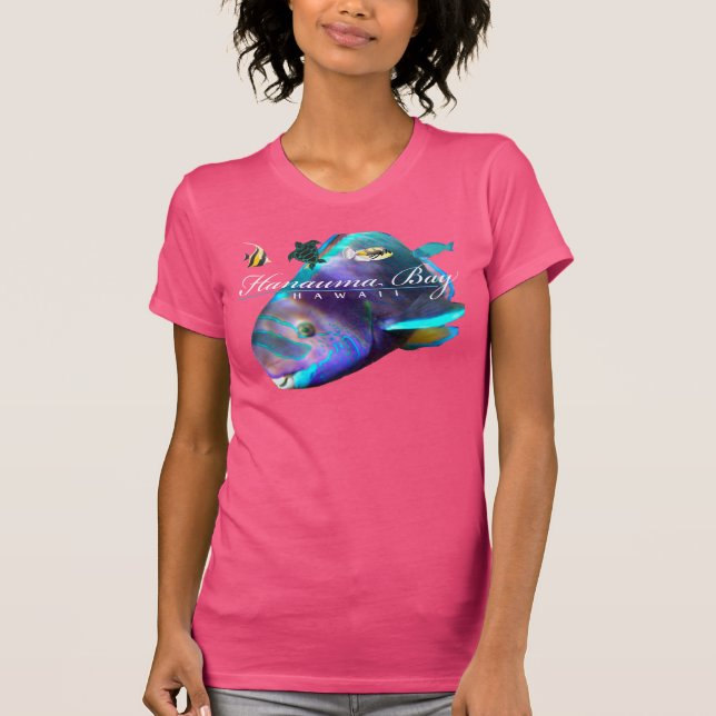 Hawaii Parrot Fish - Uhu T-Shirt (Front)