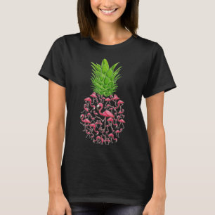 Hawaii Pineapple Flamingo T-Shirt