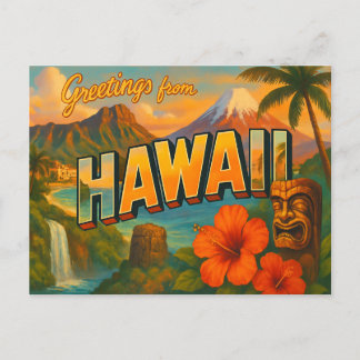 HAWAII Postcard