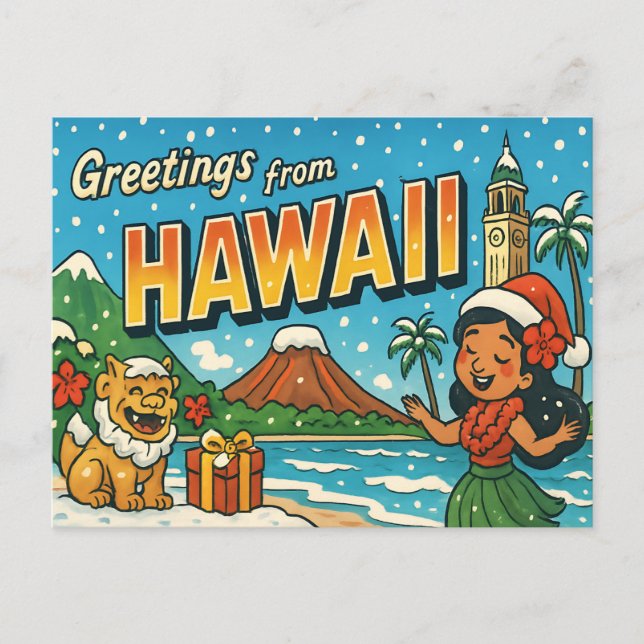 HAWAII Postcard (Front)