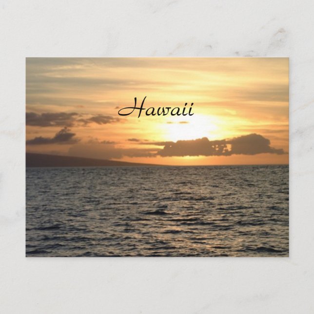 Hawaii Postcard (Front)