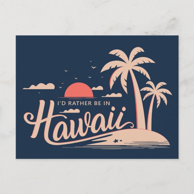 Hawaii postcard (Front)