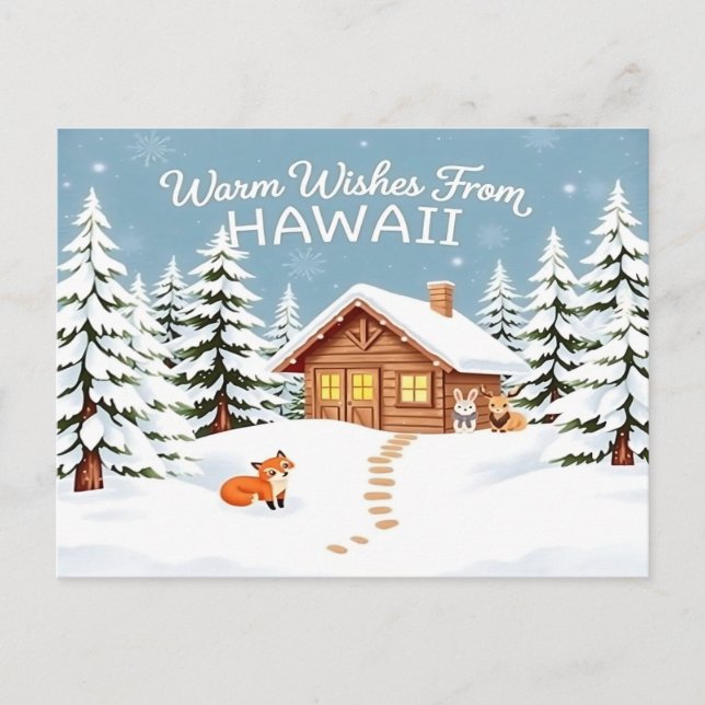 HAWAII Postcard (Front)