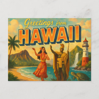 HAWAII Postcard