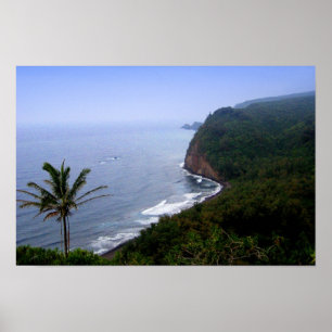 Hawaii Poster of Pulolu Look Out